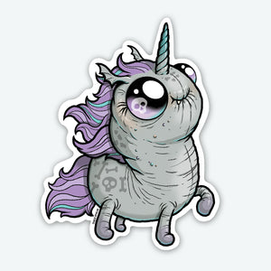 Goth Ponycorn Sticker