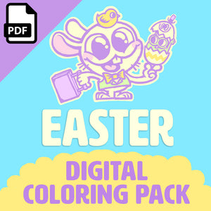 Easter Digital Coloring Pack