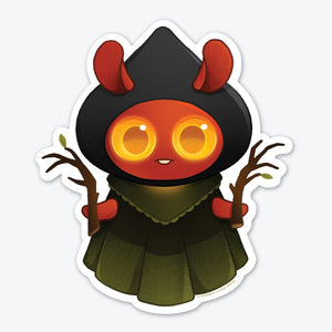 Flatwoods Monster Cryptid Sticker
