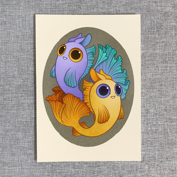 Pisces - Zodiac Print