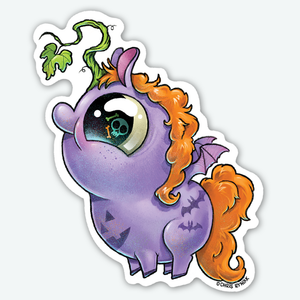 Pumpkin Patch Pony Sticker